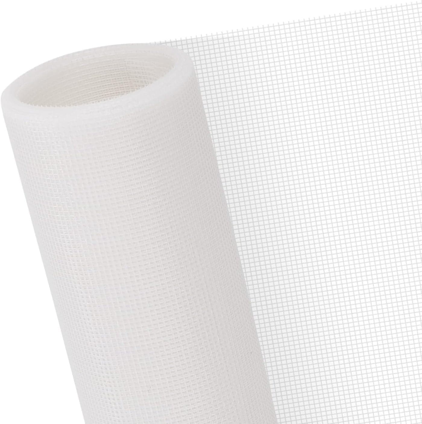 Artlicious 120 GSM Fiberglass Windows Mosquito Net Roll for Balcony Door etc. DIY Cut to Any Size, for Small & Big Windows. Highly Durable and Best in Class Size (White (4x25ft))