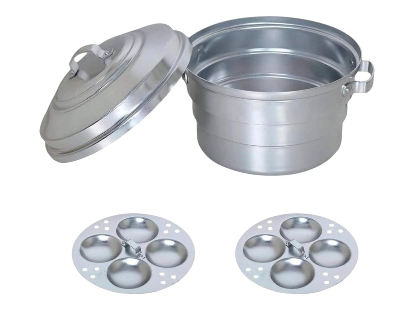Subaa Idli Pot Anodised Aluminium– Durable| Lightweight| Perfect for Fluffy Idlis, Steaming, and Multipurpose Cooking (8)