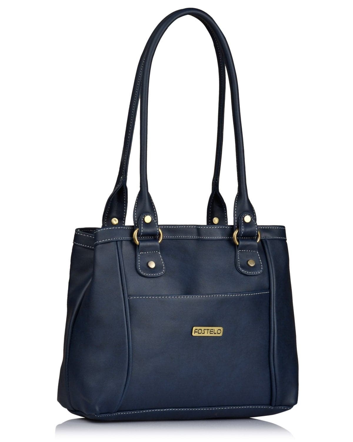 Fostelo Women's Hynes Satchel Tote Handbag for Women | Ladies Purse | Stylish Shoulder Bag | Gift For Women | Blue