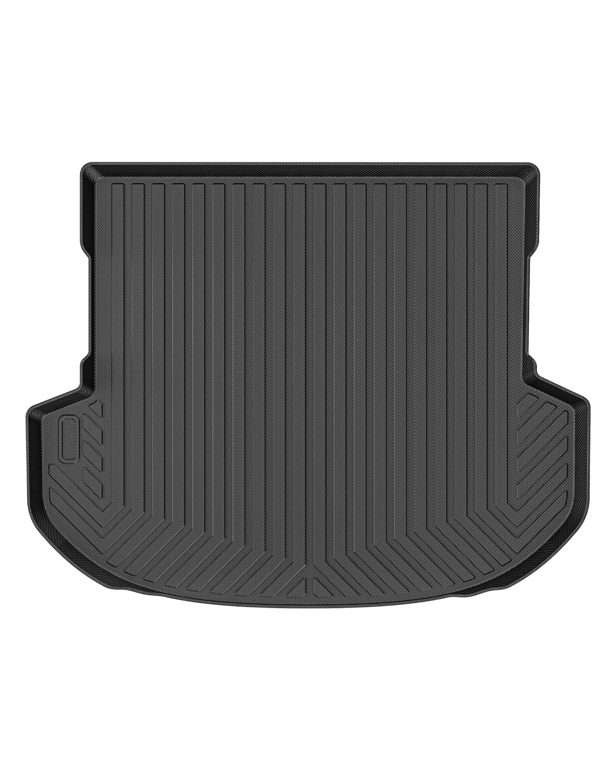 Mixsuper Cargo Liner Compatible with 20192020 Hyundai Santa Fe 5 Passenger Trunk Liner Santa Fe Accessories All Weather Rear Cargo Trunk Floor Mats Black