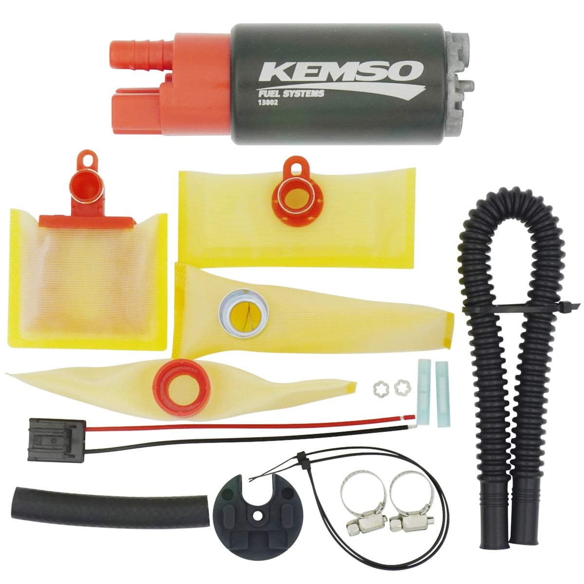 KEMSO 13802 OEM Replace Intank Fuel Pump for 38mm Body Diameter Fuel Pump Application