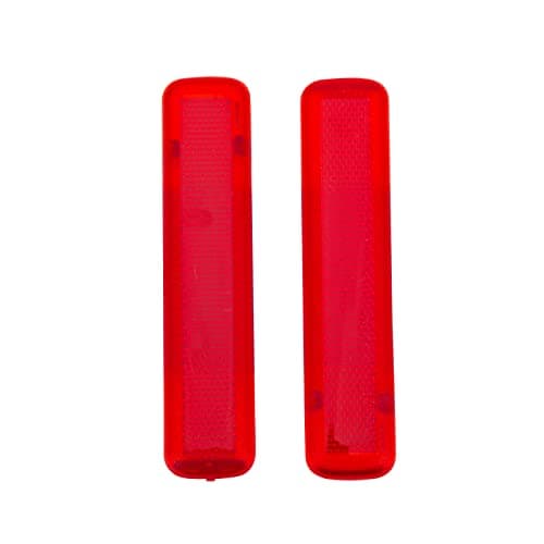 YOUYIEN Rear Left Driver and Right Passenger Side Door Red Reflector Panel (1 Pair).Fit for Chevrolet GMC.Replaces Part # 15183155,15183156.