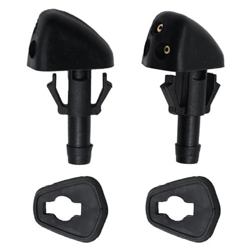 Saihisday 2Pcs 38340-56K00 Windshield Wiper Washer Nozzle Replacement for Suzuki Grand Vitara 2006-2015 Swift 2005-2015 SX-4 2007-2014