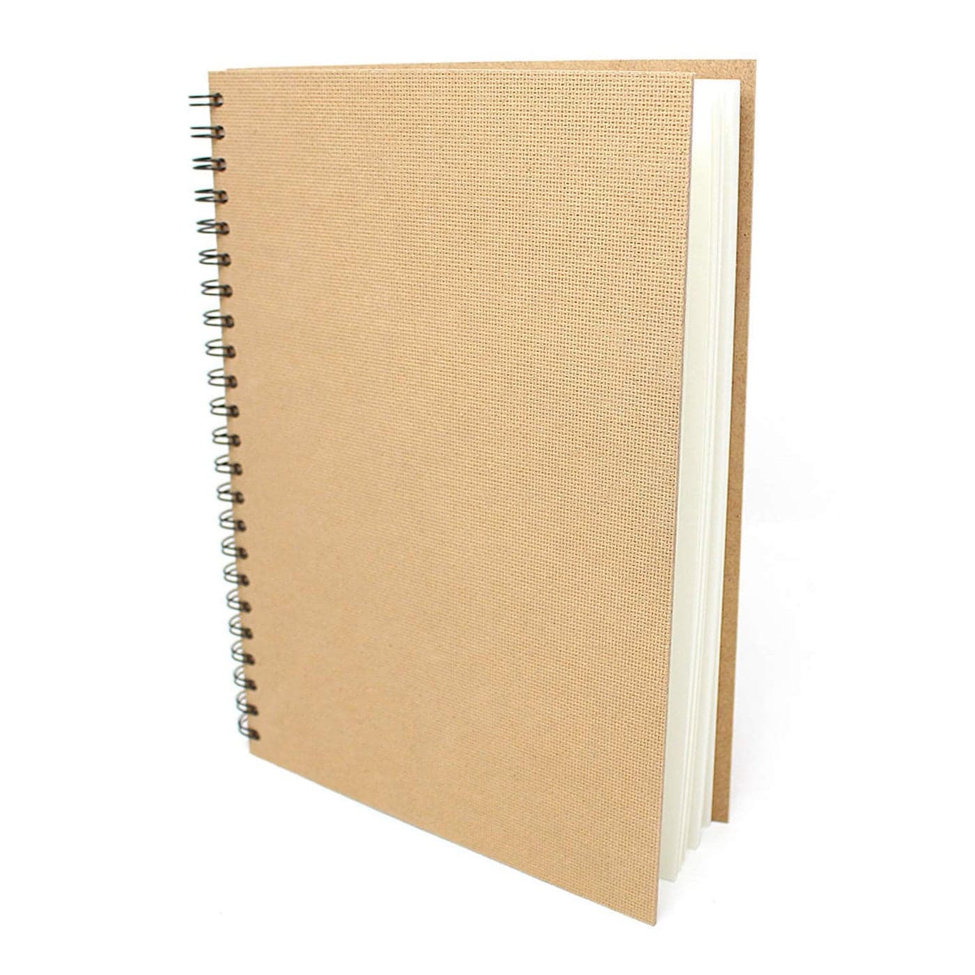 Artway Enviro Spiral Bound A4 Sketchbook Portrait 70 Sides35 Pages of Recycled 170gsm Drawing Paper 100 Recycled Sketchbook Scrapbook White
