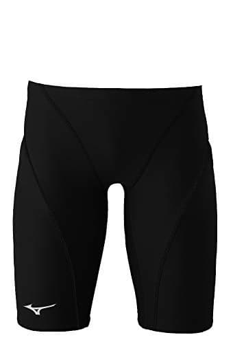 Mizuno EXER Men's Jammer Swimsuit, Black, Size 32