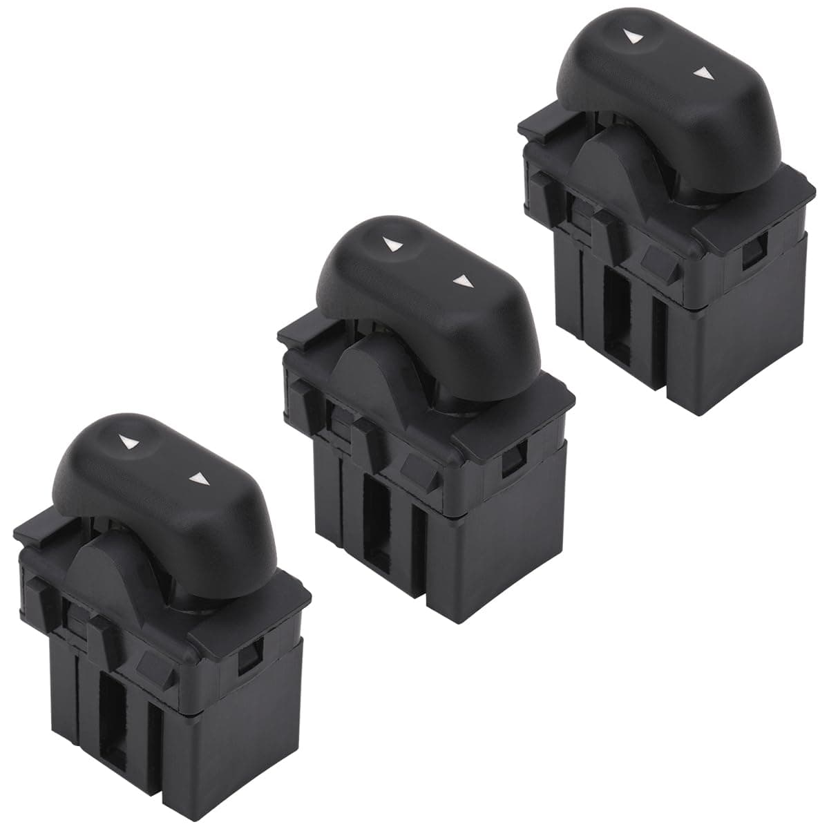 AiYiGu Passenger Window Control Switch Buttons Compatible with 2003 2004 2005 2006 2007 2008 Ford F150 Ford Expedition Ford Crown Victoria Mercury Grand Marquis 20042008 Lincoln Mark LT 3 Pcs