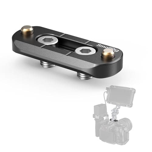 SmallRig Mini NATO Rail, Anti-Off Quick Release NATO Rail, Thickness 6mm, Length 48mm for NATO Handle, Camera Cage - 2172