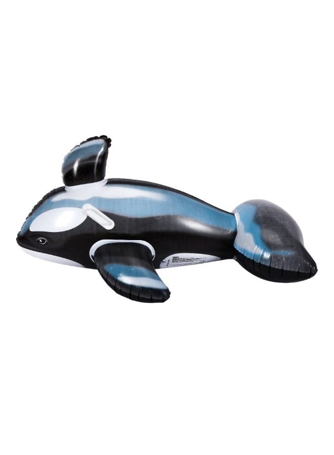 Epsilon Orca Shaped Pool Float EPSSE1665 – 130 cm (52″), Safe, PVC-Free, for Kids 3+ Years