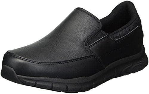 Skechers for Work Womens NampaAnnod Food Service Shoeblack polyurethane65 W US