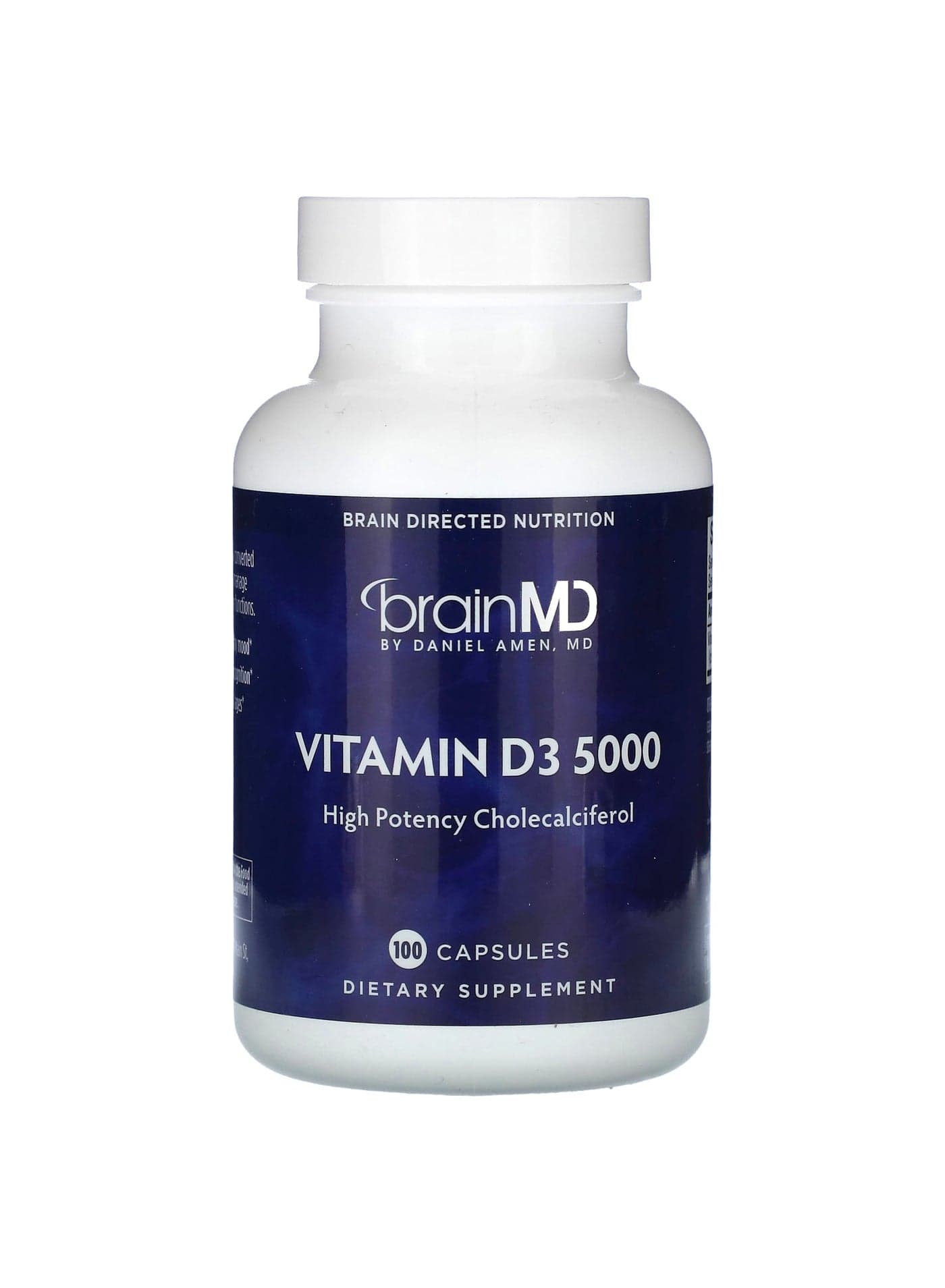 Vitamin D3 5000, 125 mcg (5,000 IU), 100 Capsules