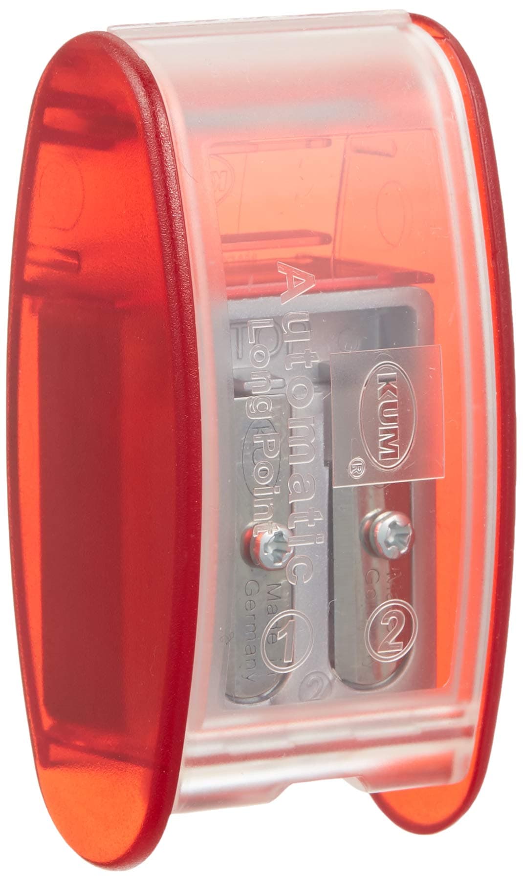 Kum AS2 Two Hole Automatic Long Point Pencil Sharpener Mfg Part Number 1053021 Extra lids not Included