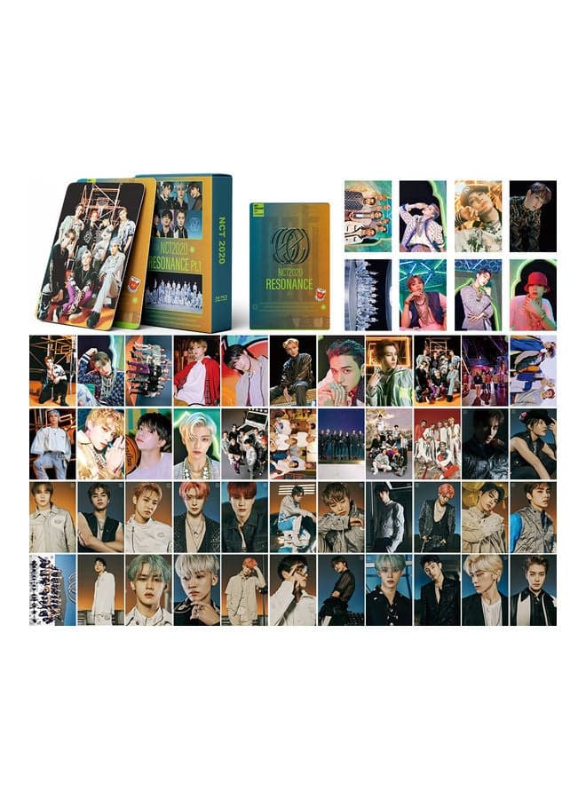 54-Piece Nct 2020 Resonance Pt.1 Lomo Card