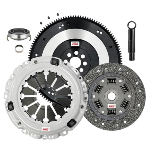 ClutchMaxPRO Heavy Duty OEM Clutch Kit with Chromoly Flywheel Compatible with Acura CSX RSX TYPE-S TSX ILX K20 Honda Accord Civic Si K20A2 K20A3 K20Z1 K20Z3 K24A 2.0L 2.4L (CP08137HDLSF-CK)