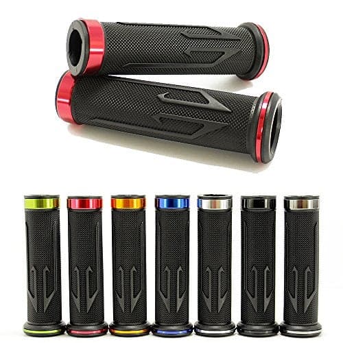 Universal Motorcycle Arrow Rubber Gel Hand Grips for 78 22mm Handlebar Sports Bike Street Bike