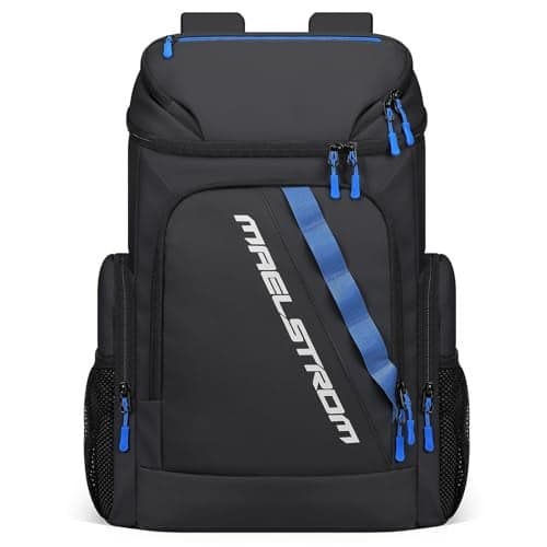 Maelstrom Backpack Cooler36 Can Cooler BackpackSoft Cooler Bag Insulated LeakproofLightweight Ice Chest BackpackTravel Cooler Lunch Backpack for CampingHikingBeach Black