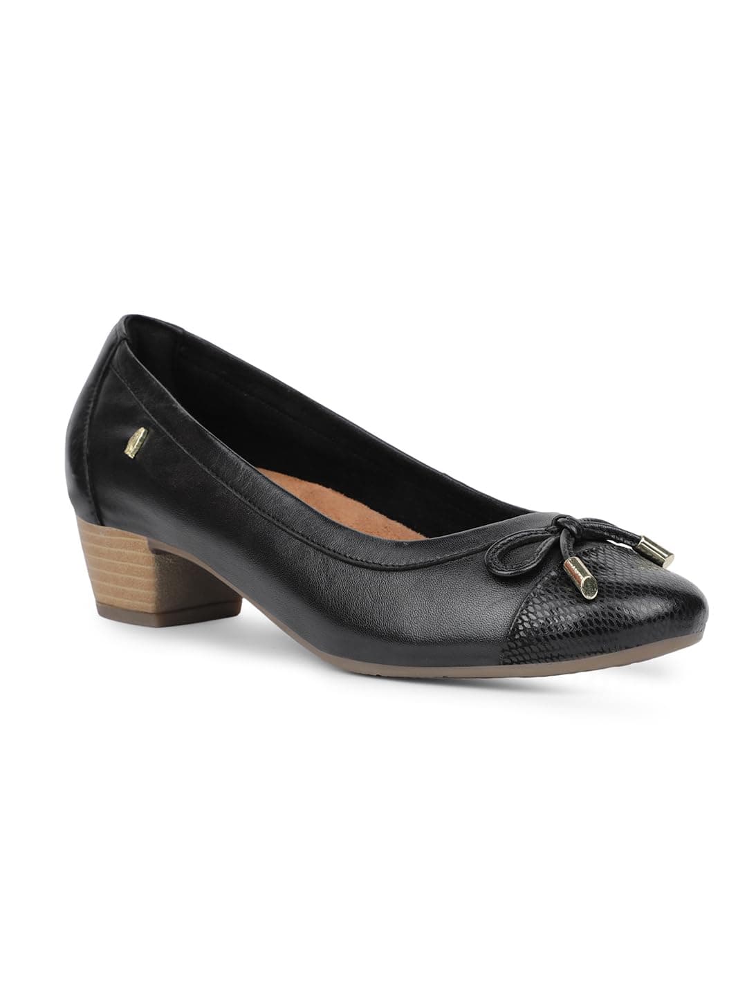 Hush Puppies Women's Ballerina Flats Stylish, Comfortable, Lightweight Design Black