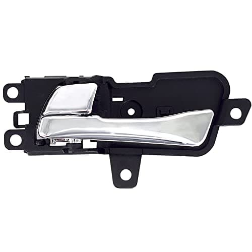 Automkt Interior Inside Chrome Door Handle Front or Rear Left Driver Side Fits for 2011-2015 Hyundai Sonata Replaces 826103S010 82610-3S010
