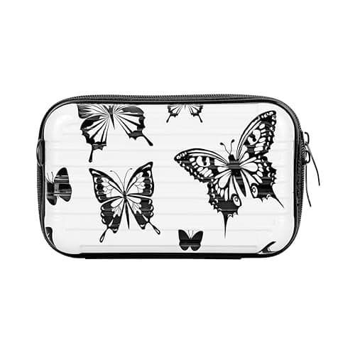 HAYSCH, Forever Young Sling Bag for Women and Girls | Crossbody & Mini Suitcase Box | Multi Pattern with Detachable Shoulder Strap and Convertible into Cosmetic