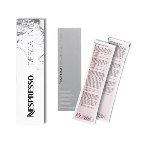Nespresso Descaling Kit Solution, Compatible with all Nespresso models, 2 Pack