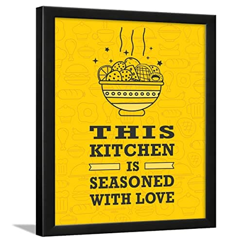 Chaka Chaundh, Suitable Kitchen Quotes Wall Frames, Poster For Restaurant (14x11 In) -Engineered Wood