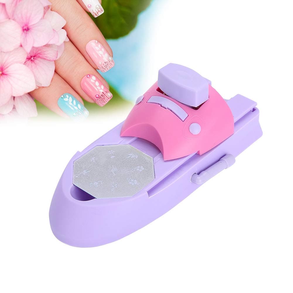 Nail Stamper, Rotekt Professional Nail Art Diy Pattern Printing Machine Stamper Nail Printer Manicure Tools, Diy Stamper Manicure Printing Machine