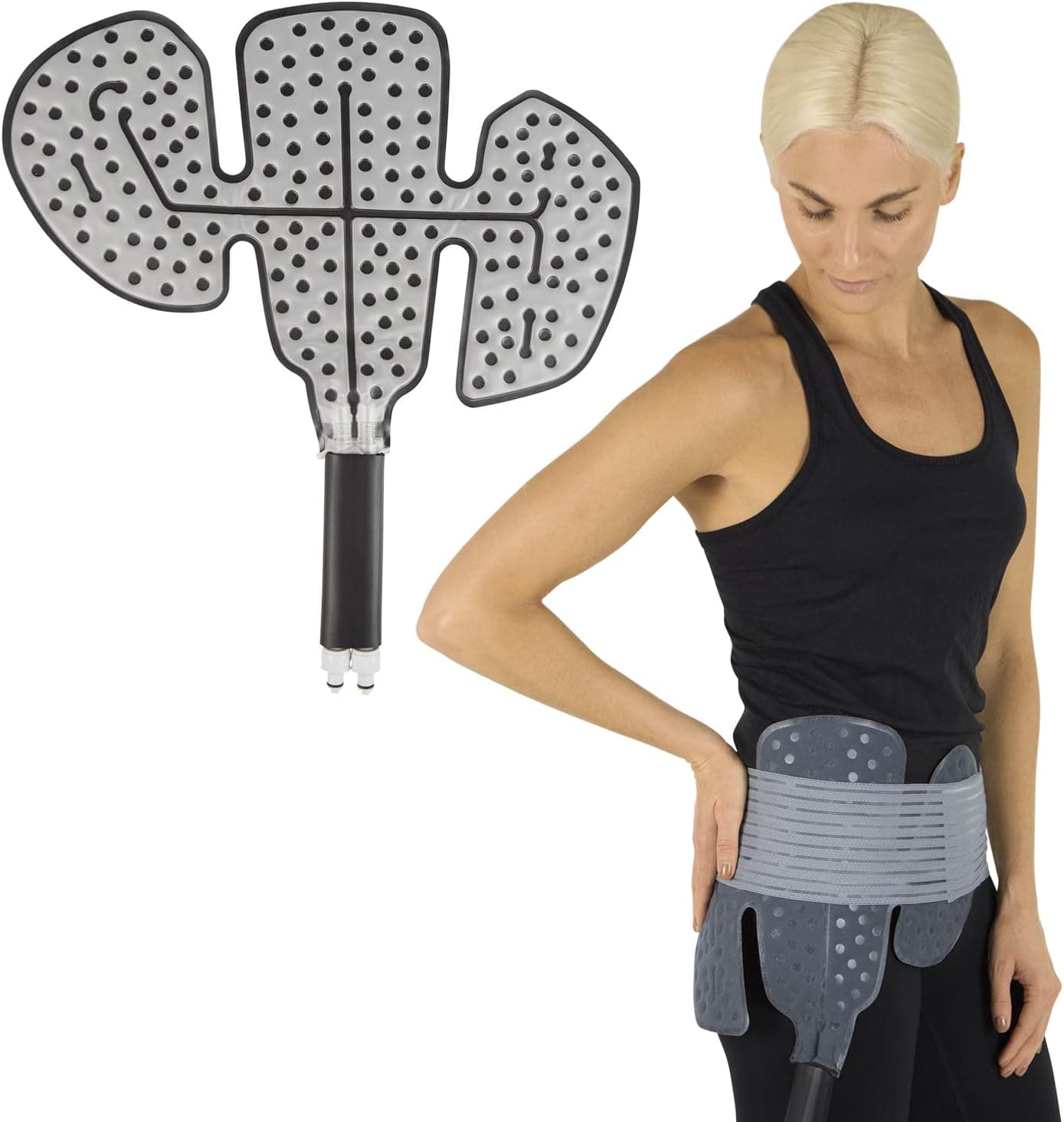 Vive Cold Therapy Machine Replacement Pads for Hip Flexible Ergonomic Reusable Padding for Ice Cold Therapy Pain Relief System Hip Adjustable Device Accessory to Reduce Swelling Pads Only