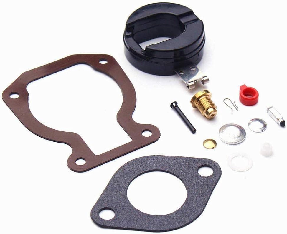 CQYD Carburetor Repair/Rebuild Kit with Float for Johnson Evinrude 4-15 hp