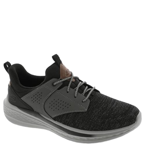 Slade - Breyer Knitted Bungee Sneaker,Black/Grey,7 Medium
