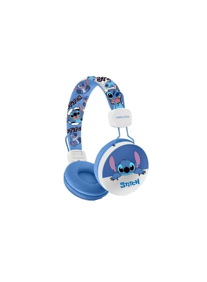 Children's Bluetooth wireless headphones with noise reduction feature, suitable for TF cards, mobile phones, and tablets.