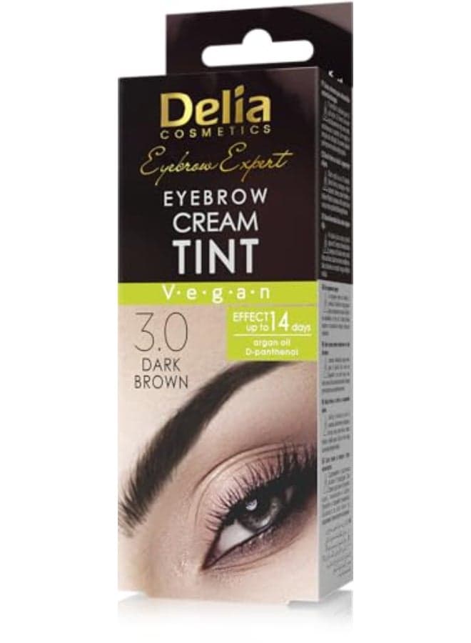 Delia Eyebrow Colour Cream Brown 1 oZ