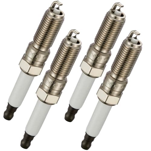 BDFHYK 91970 Platinum Iridium Spark Plugs Compatible with Chevy Equinox 2018-2024 1.5L, Intended for Trax 2021-2022 1.4L, Replacement for ILNAR8B7G 90644 Set of 4