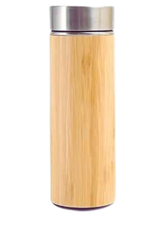 Twisoo Premium Bamboo Flask Thermos – Perfect for Tea Infusion, Hot & Cold Drinks