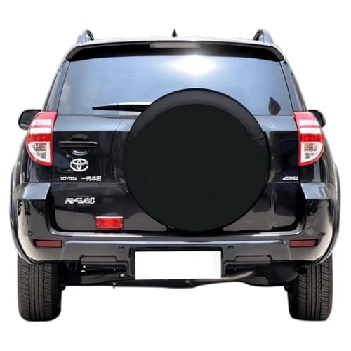 Aolowewin Black Spare Tire Cover Spare Wheel Cover Protector for Toyota RAV4 Jeep Compass Honda CRV Buick Ford GMC SUVs M Tire Diameter 2829 inch 22565R17 22560R18 23555R19