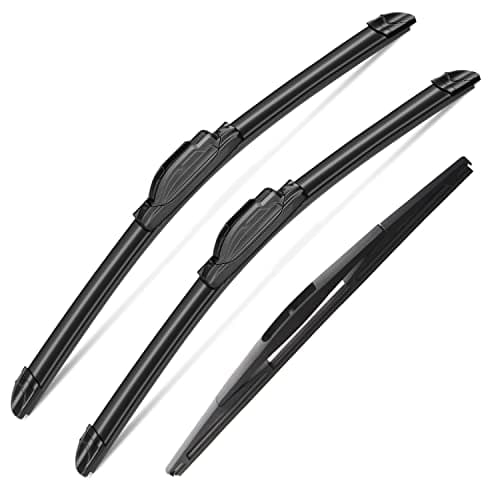 3Pcs Widshield Wiper Blades for Lincoln MKX 20072015 Ford Edge 20072014 Original Equipment Automotive Replacement Windshield Wiper Blades for My Car 262014D Pack of 3 J HOOK