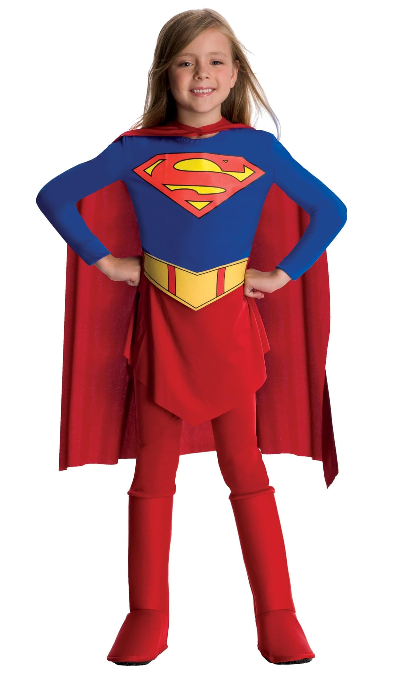 Rubies DC Comics Superheroes: Supergirl Costume for Kids, Girl's Medium