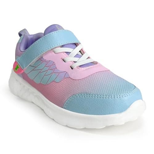 KazarMax Hopits Sky Blue Surge Lightweight Sneakers Shoes for Kids Girls-10 Kids UK