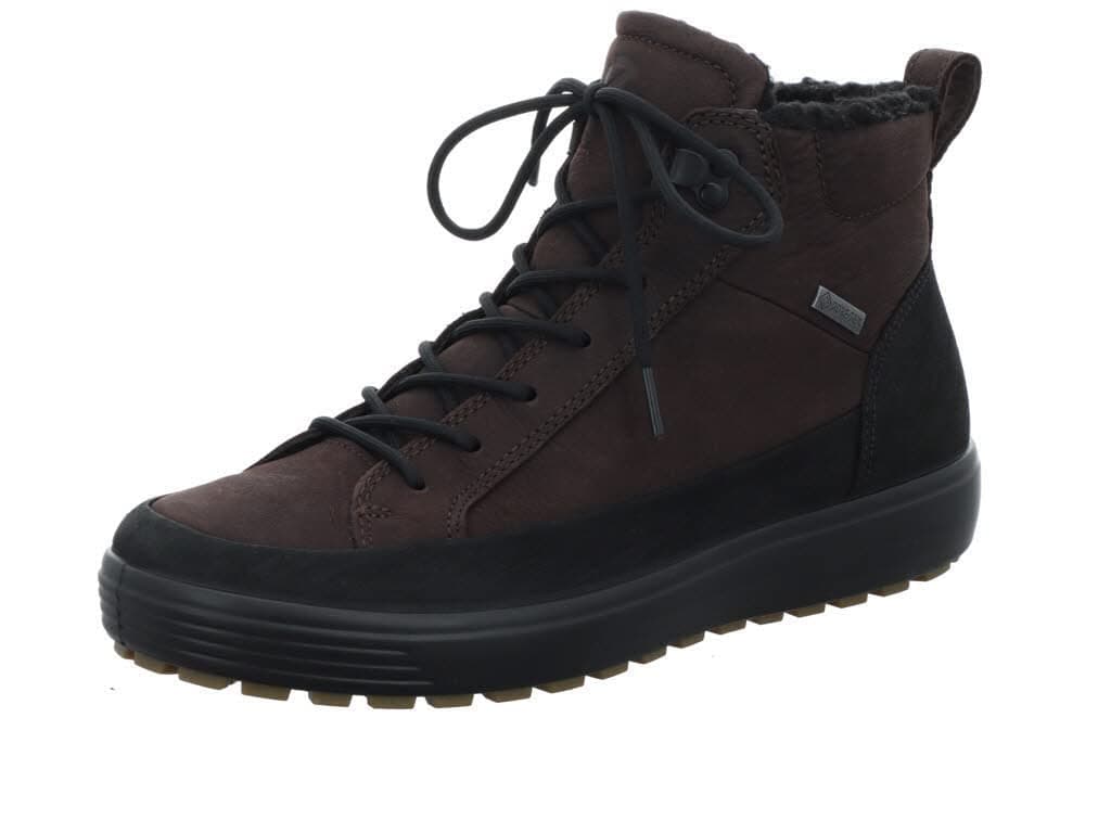 ECCO Soft 7 Tred Winter Boot GORETEX Waterproof BLACKMOCHA NUBUCK 665
