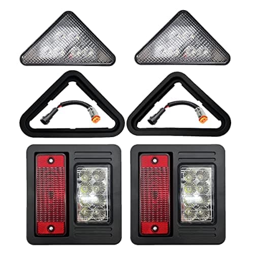 AGP.1978 LED Headlight Kit Rear LED 12V Compatible With Bobcat 751 753 763 773 863 864 873 883 963 A220 A300 S130 S150 S160 S175 S185 S205 S220 S250 S300 S330 T140 T180 T190 T200 T250