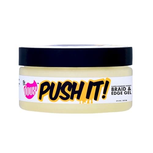 The Doux Push It Braid Edge Gel 80 Fl Oz Pack of 1 Gold