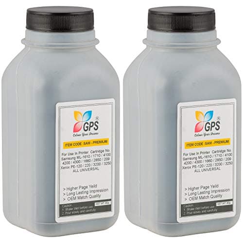 GPS Universal Mono Toner Powder for Samsung (Pack of 2)