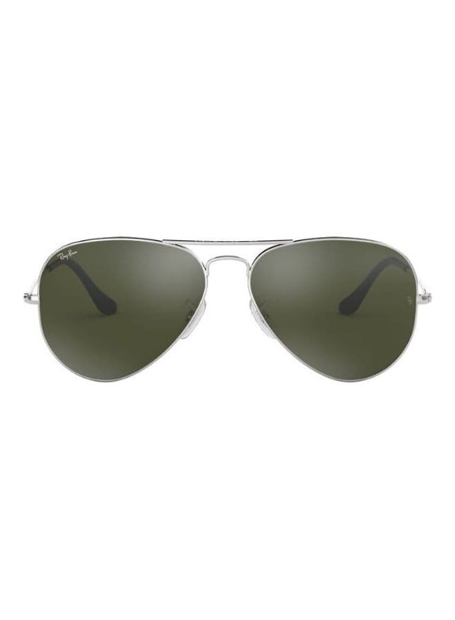 Unisex Unisex Mirrored Full Rim Sunglasses - RB3025 - Lens Size: 62 Mm