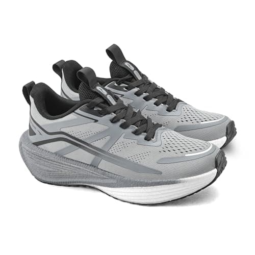 ASIAN Hypercushion Carbon-07 Men’s Running Shoes for Sports & Training with Energy-Return Midsole | Bounce Cushioning, Breathable Knit & High-Grip Outsole