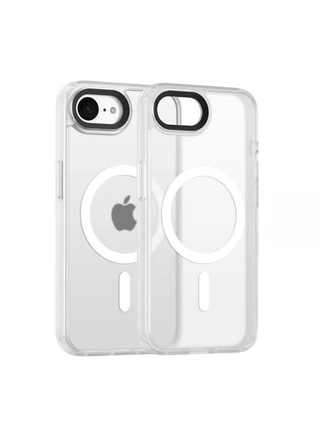 Suitable for iPhone 16E mobile phone case frosted magnetic anti-fall all-inclusive mobile phone protective cover