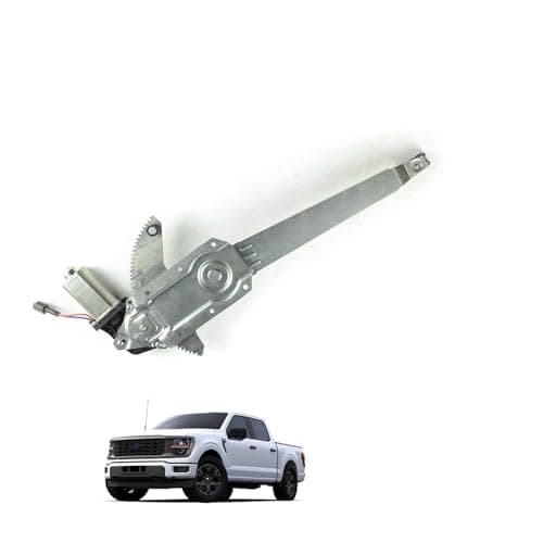 SHOWSEN 741-674 Front Left Driver Side New Window Regulator with Motor Fit 1981-1996 Ford F-150/F-250/Bronco 1981-1983 Ford F-100 1988-1997 Ford F-450 Replacement F6TZ1523209-AA