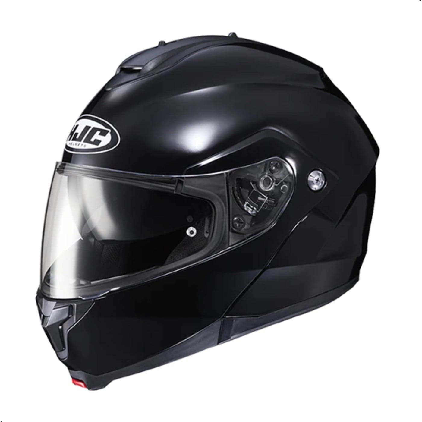 HJC C91 Solid Modular Motorcycle Helmet with HJ17 Pinlock Shield DOT ApprovedBlack Medium