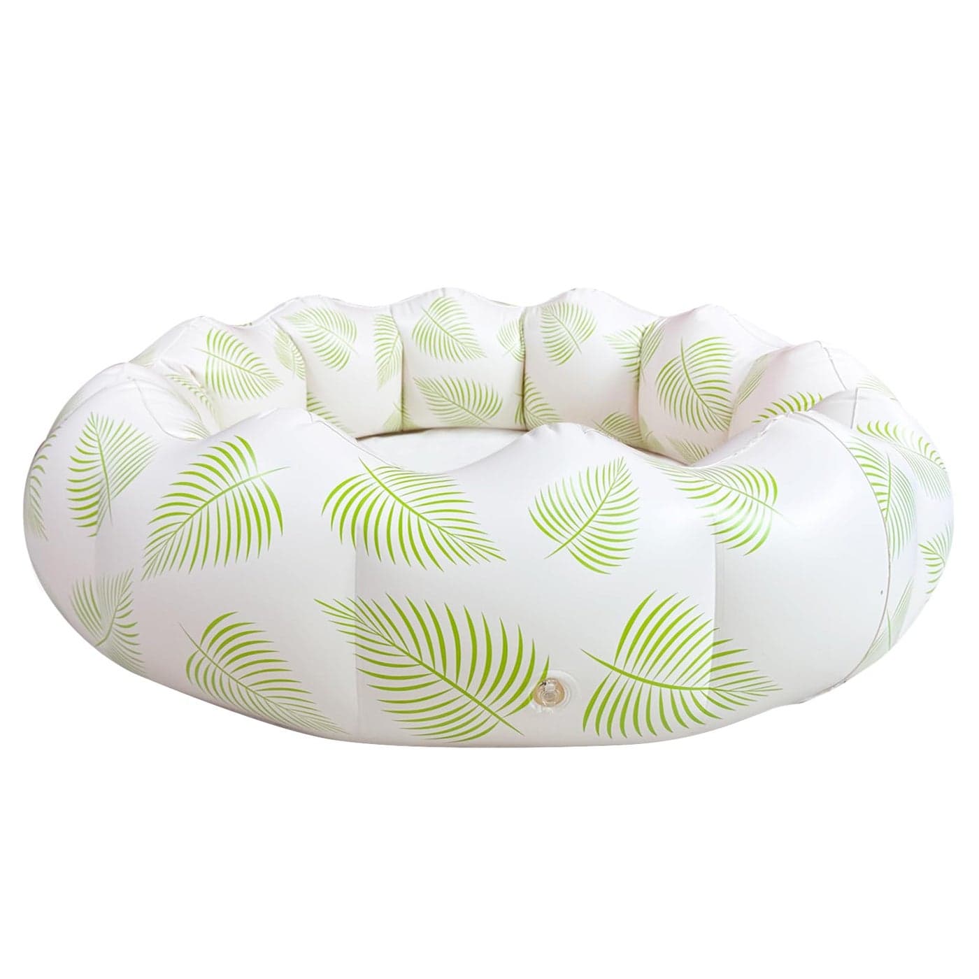 AirSwim Inflatable Baby Pool Portable Paddling Baby Swimming Pool for Toddlers Ages 03 Years Girls and Boys Indoor Outdoor Garden and Backyard Summer Water Party 354x98 in Green Leaves