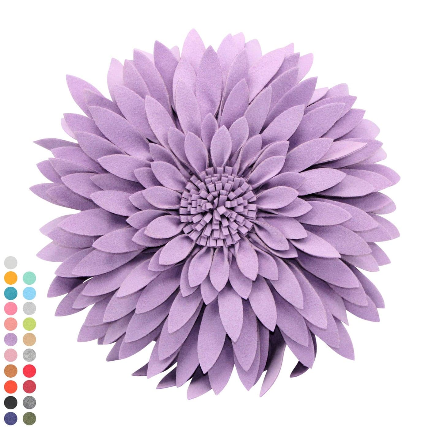 Contempo Lifestyles Flower Pillow 3D Sunflower Decor Throw Pillow 145 x 13 inch Round Home Decor for Couch Bed Living Room Gifts for Her