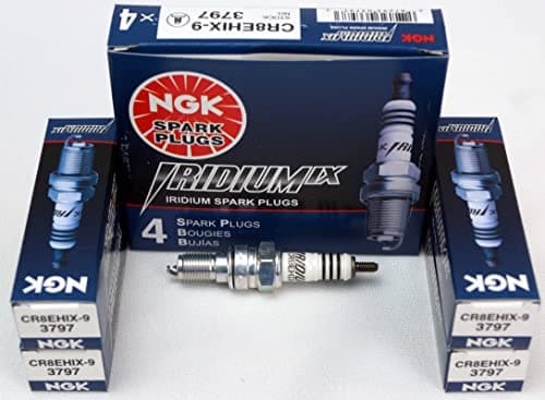 4 New NGK Iridium IX CR8EHIX9 Spark Plugs 3797