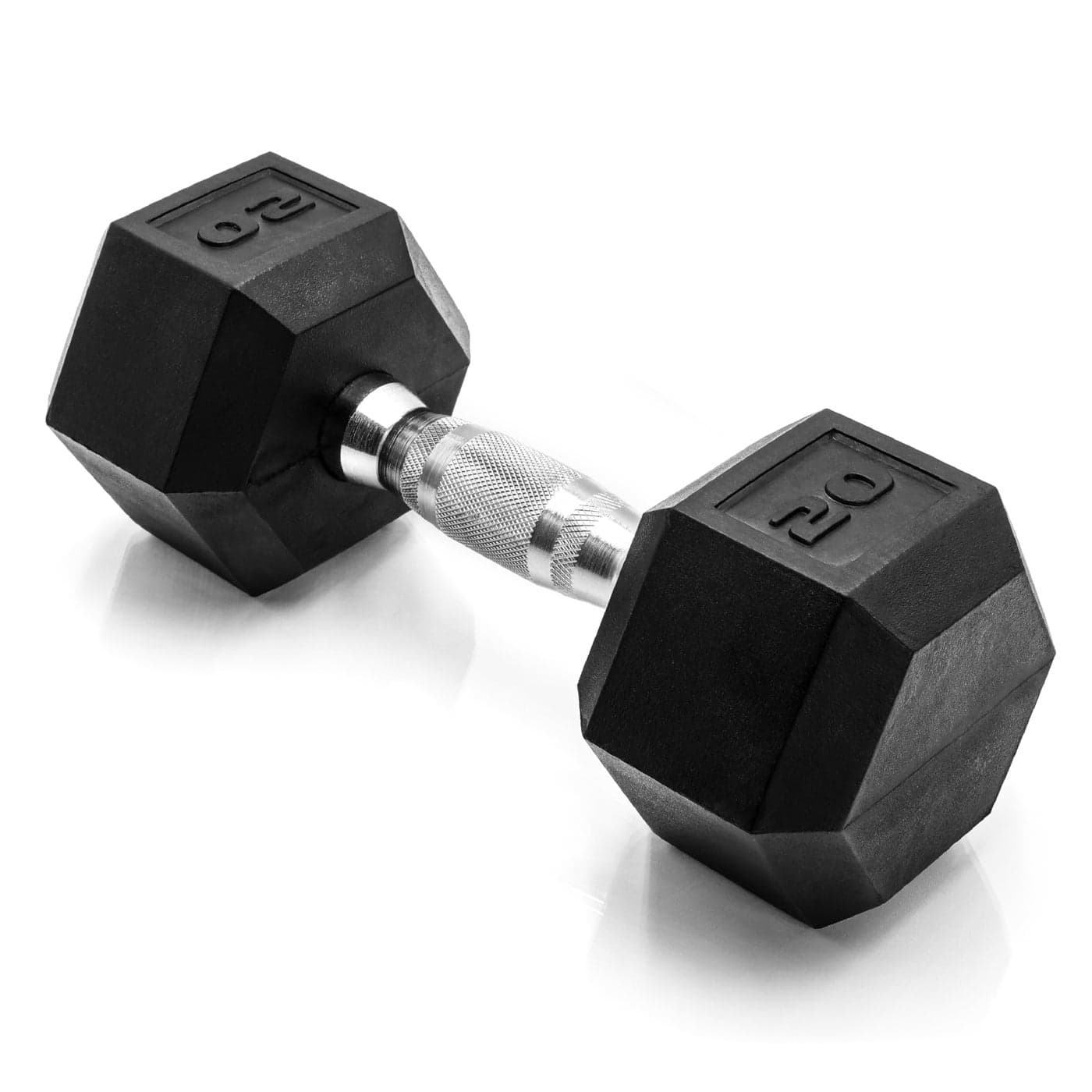 CAP Barbell 20 LB Coated Hex Dumbbell Weight New Edition