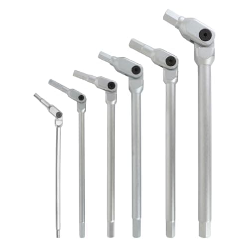 Bondhus K10 HEXPRO Pivot Head Wrench SetIncl Sizes 3 4 5 6 8 10mm 6PC